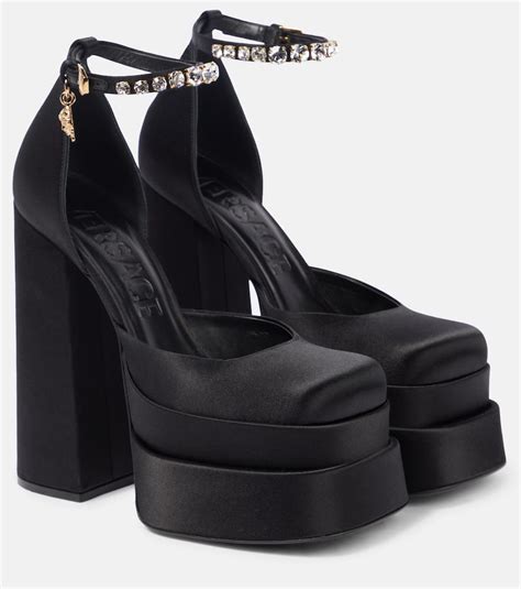 versace herl|Versace platform heels women.